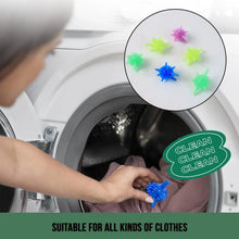 Washing Machine Laundry Reusable Soft Spiky Balls (6 Pc) - Justgrabit Inc.