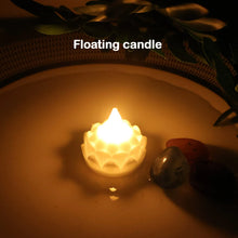 LED Floating Lotus Water Sensor Candles (12 Pc) - Justgrabit Inc.
