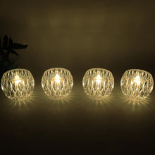 Set of 12 Crystal Style LED Decorative Lamps / Candle - Justgrabit Inc.
