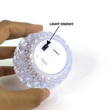 Set of 12 Crystal Style LED Decorative Lamps / Candle - Justgrabit Inc.