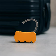 Portable Security 3 - Digit Combination Travel Lock (1 Pc) - Justgrabit Inc.
