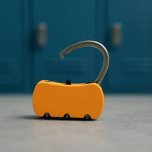 Portable Security 3 - Digit Combination Travel Lock (1 Pc) - Justgrabit Inc.