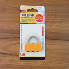 Portable Security 3 - Digit Combination Travel Lock (1 Pc) - Justgrabit Inc.