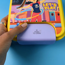 Kids Lunch Box Set with Small Inner Container, Spoon & Fork (1 Pc) - justgrabit.in | Just Grab It