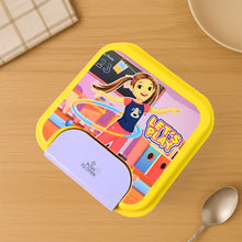 Kids Lunch Box Set with Small Inner Container, Spoon & Fork (1 Pc) - justgrabit.in | Just Grab It