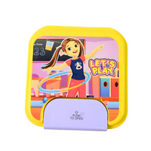 Kids Lunch Box Set with Small Inner Container, Spoon & Fork (1 Pc) - justgrabit.in | Just Grab It
