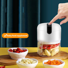 Wireless USB Rechargeable Mini Electric Garlic Machine / Chopper (250Ml) - justgrabit.in | Just Grab It