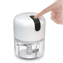 Wireless USB Rechargeable Mini Electric Garlic Machine / Chopper (250Ml) - justgrabit.in | Just Grab It