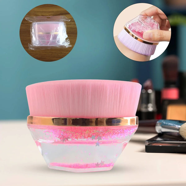 Glitter Cosmetic Brush with Starry Gel Base (1 Pc) - Justgrabit Inc.