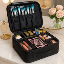 Black Premium LED Light Makeup Organizer Box (1 Pc) - Justgrabit Inc.