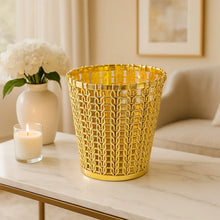 Luxury Golden Decorative Makeup Brush Holder Organizer (1 Pc) - justgrabit.in | Just Grab It
