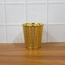 Luxury Golden Decorative Makeup Brush Holder Organizer (1 Pc) - justgrabit.in | Just Grab It