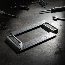 Heavy - Duty Metal Try Square Ruler Set (2 Pc) - justgrabit.in | Just Grab It