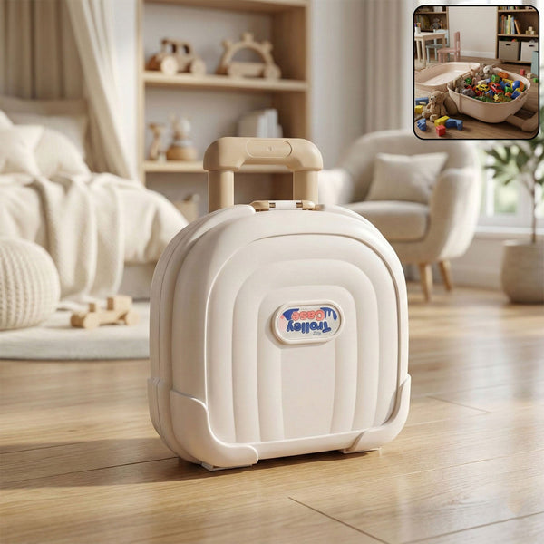 Kids Portable Toy Storage Box with Handle (1 Pc) - justgrabit.in | Just Grab It