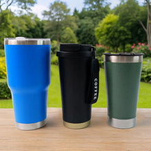Premium Assorted Metal and Plastic Travel Mug Tumbler Cup, Tumbler (1 Pc / Mixed Design) - Justgrabit Inc.