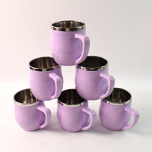 Apex Chit - Chat Double Wall Stainless Steel Mug Set (6Pc/200ml) Approx - justgrabit.in | Just Grab It