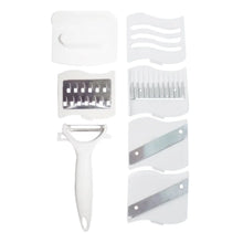 10 in 1 Multifunctional Vegetable Fruits Cutter / Slicer Shredder with Rotating Drain Basket - Justgrabit Inc.