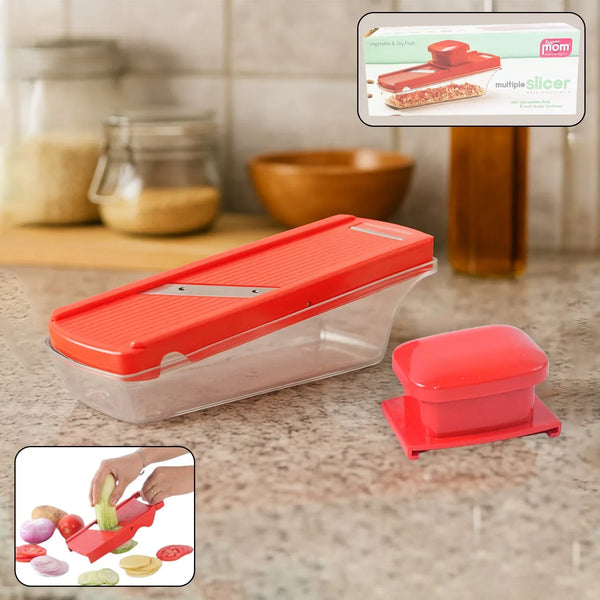 Supermom Vegetable and Dry Fruit Multiple Slicer (1 Pc) - Justgrabit Inc.