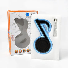 Mini Portable Music Note Shape Speaker Subwoofer Colorful Musical Note LED Lighting Sound For Creatives Gift Computer Phone Sound Equipment Bluetooth speaker (Media Player) - justgrabit.in | Just Grab It