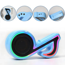 Mini Portable Music Note Shape Speaker Subwoofer Colorful Musical Note LED Lighting Sound For Creatives Gift Computer Phone Sound Equipment Bluetooth speaker (Media Player) - justgrabit.in | Just Grab It