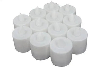 Festival Decorative - LED Tealight Candles, Diwali (White, 24 Pcs) - Justgrabit Inc.