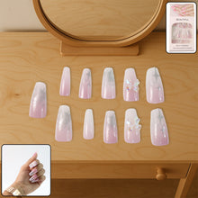 Artificial False Nail Set with Mix Design fake nails - (1 Set) - justgrabit.in | Just Grab It