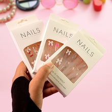 Reusable Press - On Artificial Nails with Adhesive Stickers fake nails (1 Pkt) - justgrabit.in | Just Grab It