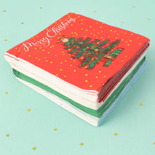 200 Pc Premium Festive Design Paper Napkins 10x10 Inch (26x26 cm) - justgrabit.in | Just Grab It