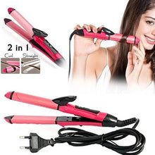2 in 1 Hair Straightener and Curler Machine For Women | Curl & Straight Hair Iron, Hair accessories - Justgrabit Inc.