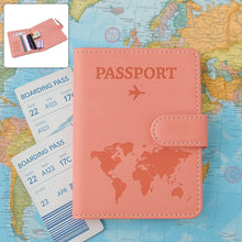 Premium World Map Design Travel Passport Holder & Wallet (15x11cm / 1 Pc) - Justgrabit Inc.