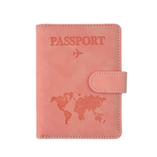 Premium World Map Design Travel Passport Holder & Wallet (15x11cm / 1 Pc) - Justgrabit Inc.
