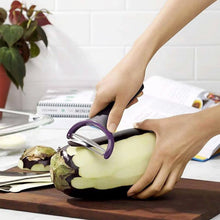 Supermom Dual Tone Peeler with Ultra Sharp Stainless Steel Blade (1 Pc) - Justgrabit Inc.