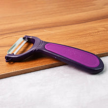 Supermom Dual Tone Peeler with Ultra Sharp Stainless Steel Blade (1 Pc) - Justgrabit Inc.