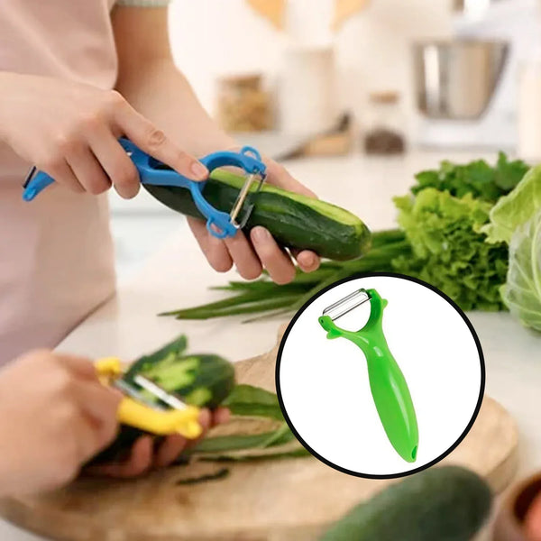 Kitchen Stainless Steel Vegetable and Fruit Peeler - Justgrabit Inc.