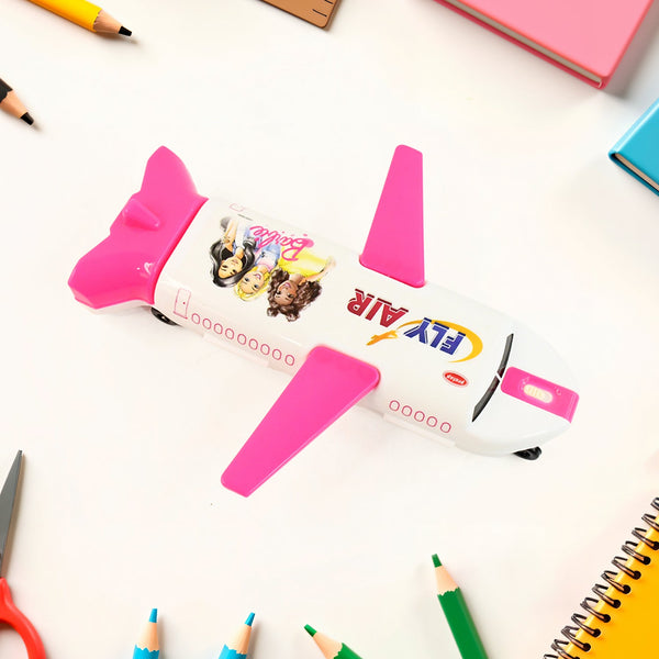 Multi - Functional Airplane - Shaped Compass Box with LED Light and Built - in Sharpener - justgrabit.in | Just Grab It
