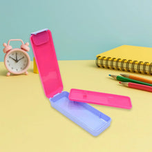 Stylish Cartoon Printed Hard Top Pencil Box for Kids (1 Pc / Mix Design) - Justgrabit Inc.