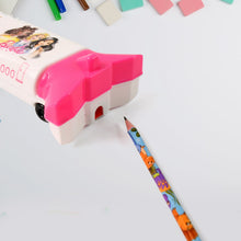 Multi - Functional Airplane - Shaped Compass Box with LED Light and Built - in Sharpener - justgrabit.in | Just Grab It