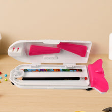 Multi - Functional Airplane - Shaped Compass Box with LED Light and Built - in Sharpener - justgrabit.in | Just Grab It