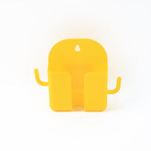 1 Pc Wallmount Mobile Stand With Hook for and stuffs purposes. (Mix Color / 1 Pc) - justgrabit.in | Just Grab It
