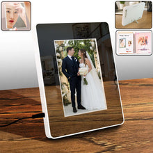 Multifunctional LED Magic Mirror with Hidden Photo Frame (1 Pc) - justgrabit.in | Just Grab It