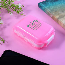 Portable Pink Dual - Sided Pill Organizer Box (1 Pc) - justgrabit.in | Just Grab It