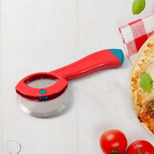 Supermom Premium Stainless Steel Pizza Cutter with Ergonomic Handle (1 Pc) - Justgrabit Inc.
