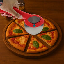 Supermom Premium Stainless Steel Pizza Cutter with Ergonomic Handle (1 Pc) - Justgrabit Inc.