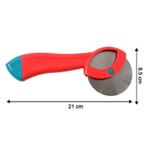 Supermom Premium Stainless Steel Pizza Cutter with Ergonomic Handle (1 Pc) - Justgrabit Inc.