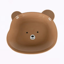 Durable Food Serving Plate, Bear Shaped Plate Cartoon Snack Plates For Serving Fruits & Desserts (1 Pc) - Justgrabit Inc.