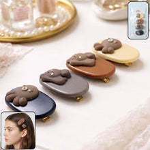 Cute Cartoon Bear Design Hair Clip Set (4 Pc) - justgrabit.in | Just Grab It