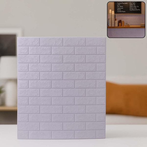Wallpaper 3D Foam Wallpaper Sticker Panels (76 x 70 Cm / 1 Pc) - justgrabit.in | Just Grab It