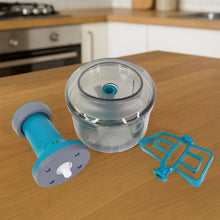 Supermom Premium Manual Push Chopper and Vegetable Cutter (750ml / 1 Pc) - justgrabit.in | Just Grab It