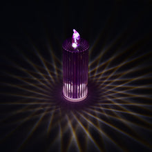 Big Simple Candles for Home Decoration, Crystal Candle Lights, Diwali (Multicolor) - justgrabit.in | Just Grab It
