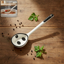 Premium 17 cm Heat - Resistant Ceramic Soup Ladle - justgrabit.in | Just Grab It